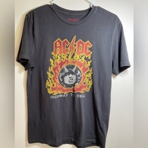 AC/DC Highway to Hell Graphic T-Shirt Lucky Brand size Small